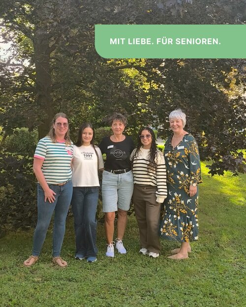 🌍 Weit gereist und herzlich Willkommen!

Im Seniorenpark Cecilie haben wir in der letzten Woche zwei neue Kolleginnen...