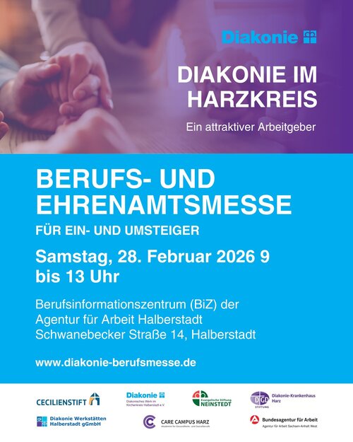 ↪️Diakonie Berufs- und Ehrenamtsmesse
📅28. Februar 2026
🕘9 bis 13 Uhr
📍Arbeitsagentur Halberstadt

Die 5 großen...